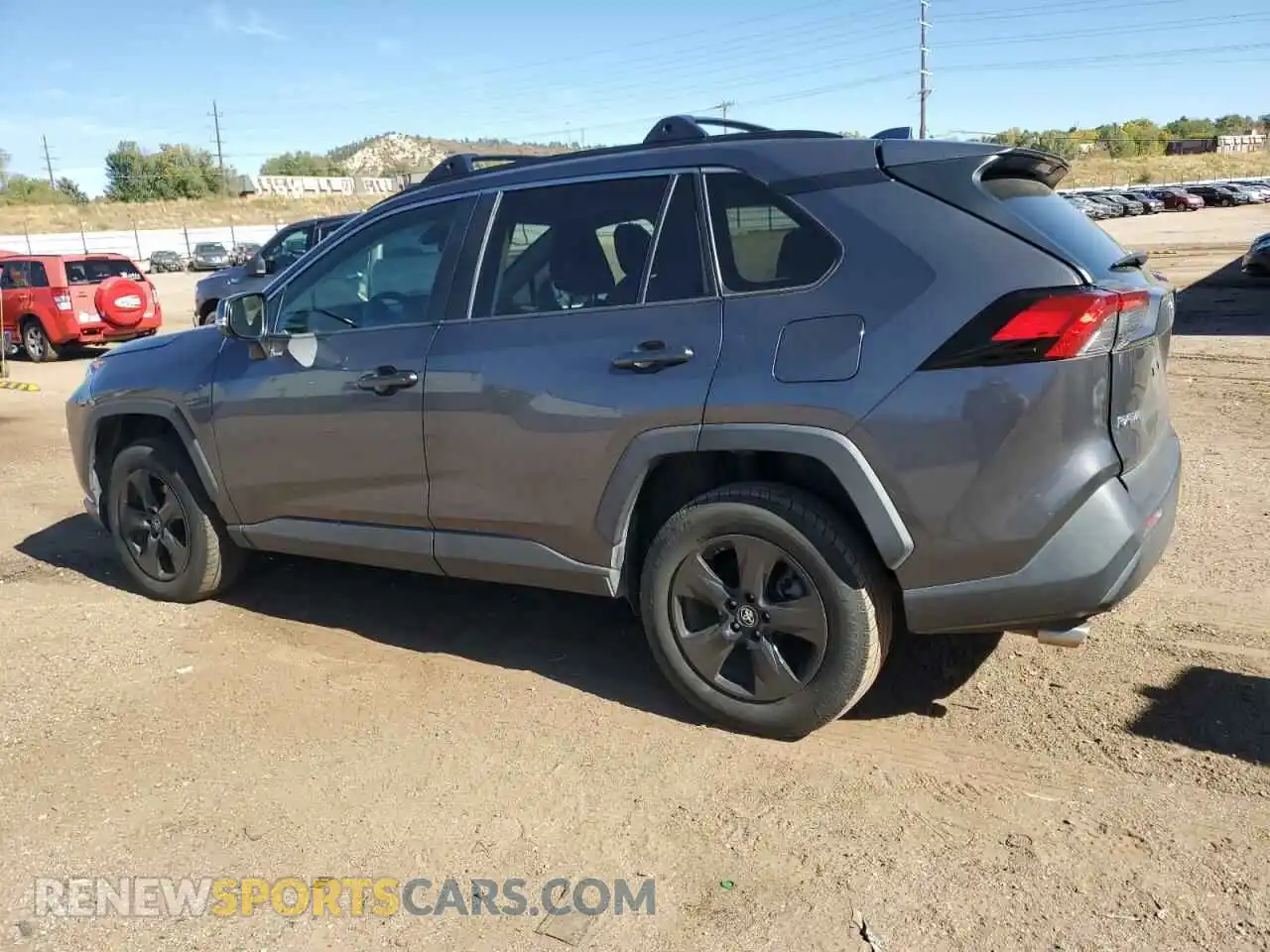 2 Photograph of a damaged car 2T3W1RFV2KW030694 TOYOTA RAV4 2019