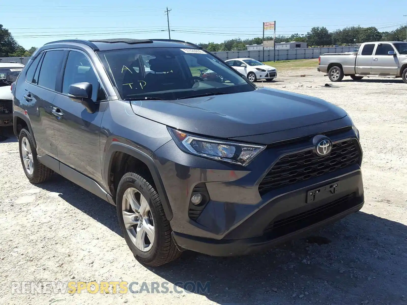 1 Photograph of a damaged car 2T3W1RFV2KW034602 TOYOTA RAV4 2019