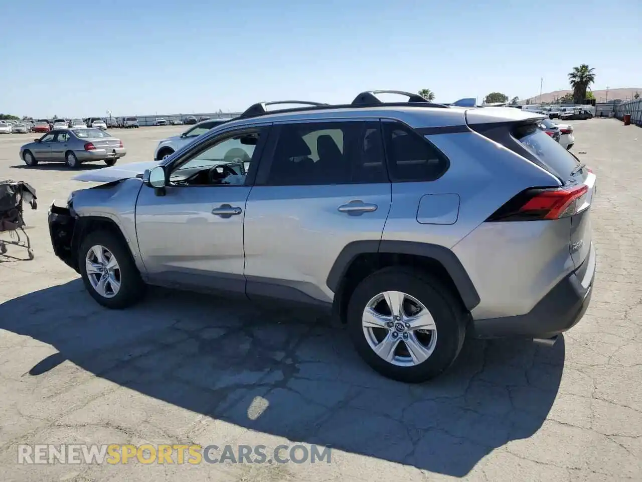 2 Photograph of a damaged car 2T3W1RFV3KC031127 TOYOTA RAV4 2019
