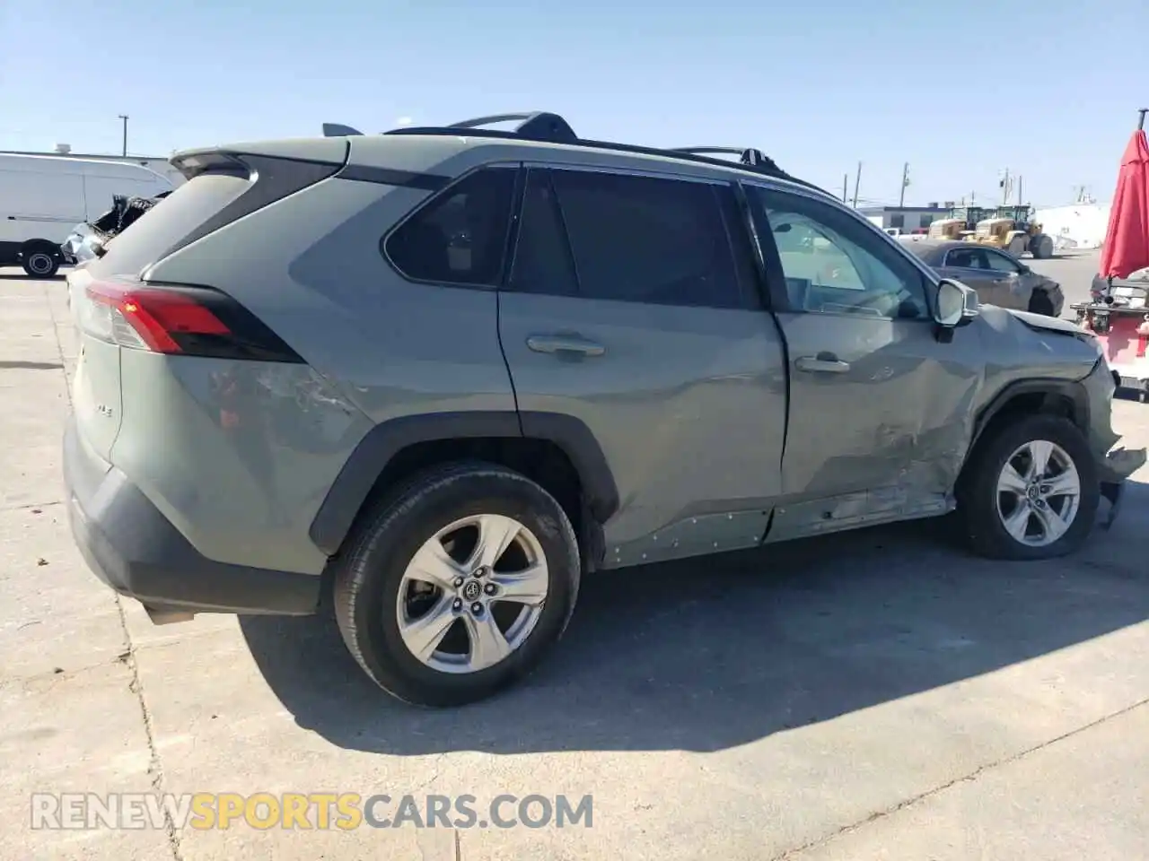 3 Photograph of a damaged car 2T3W1RFV4KW032432 TOYOTA RAV4 2019