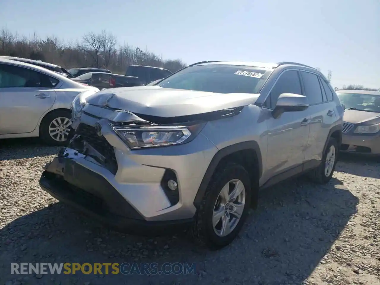2 Фотография поврежденного автомобиля 2T3W1RFV5KC001806 TOYOTA RAV4 2019