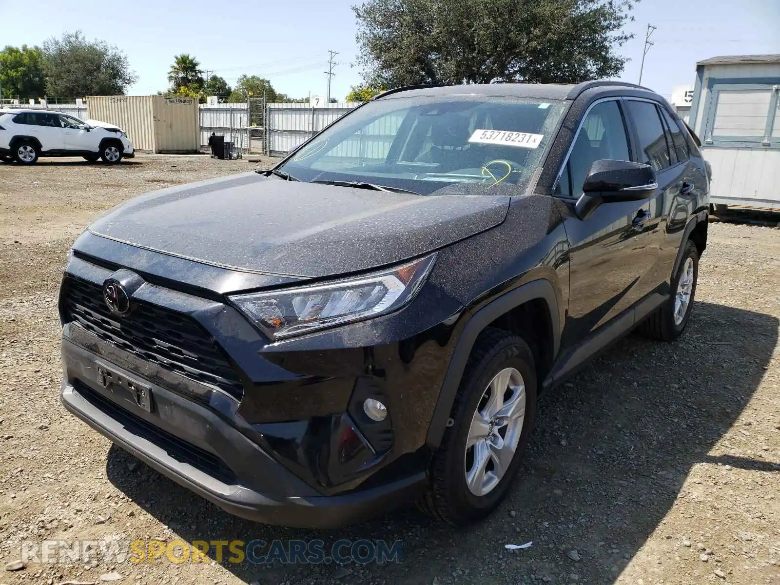 2 Photograph of a damaged car 2T3W1RFV5KW009838 TOYOTA RAV4 2019