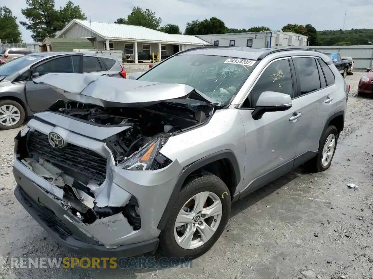 2 fotografías del automóvil dañado 2T3W1RFV6KC020008 TOYOTA RAV4 2019