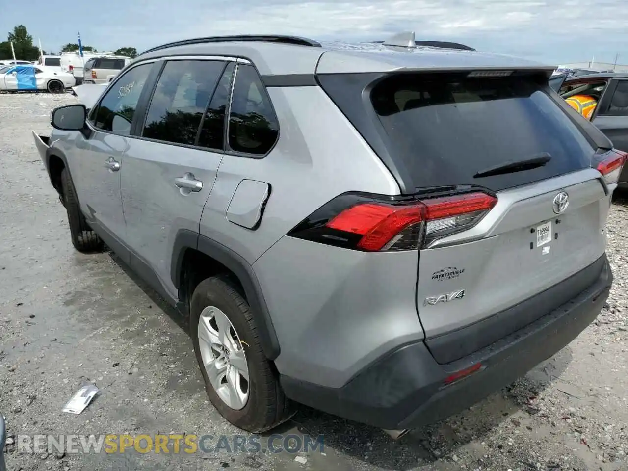3 fotografías del automóvil dañado 2T3W1RFV6KC020008 TOYOTA RAV4 2019