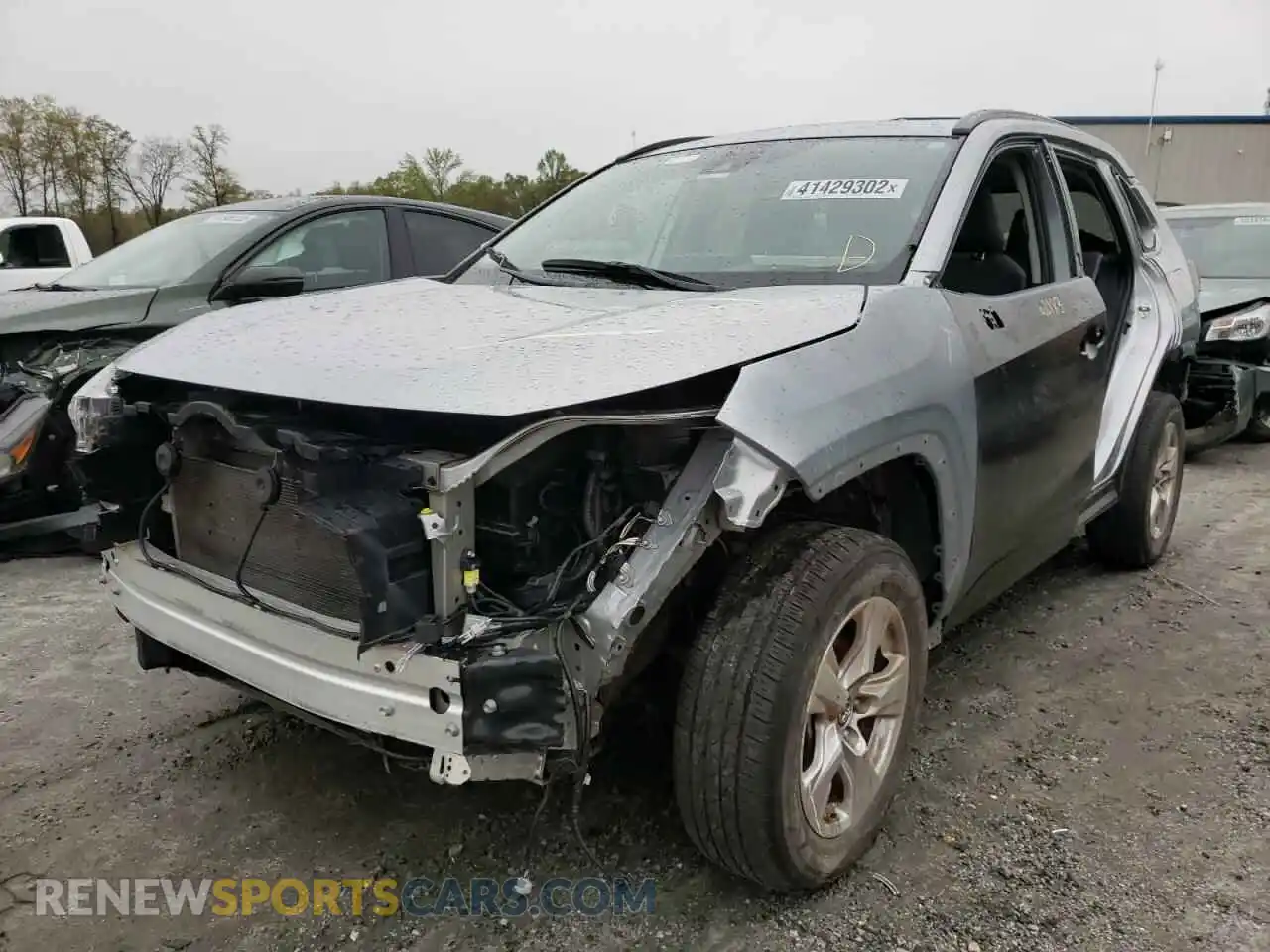 2 Photograph of a damaged car 2T3W1RFV6KW053511 TOYOTA RAV4 2019