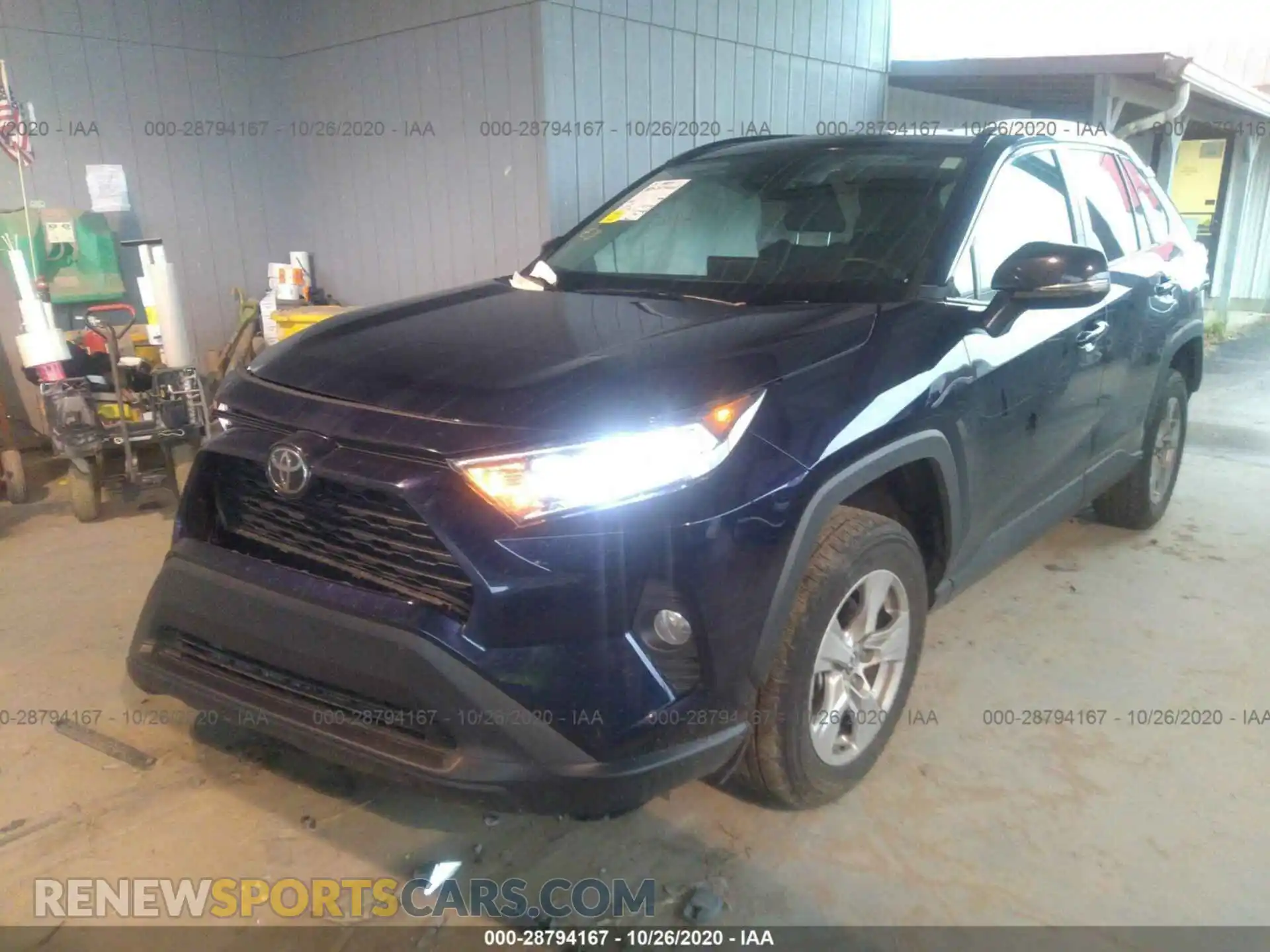 2 Photograph of a damaged car 2T3W1RFV7KW009677 TOYOTA RAV4 2019