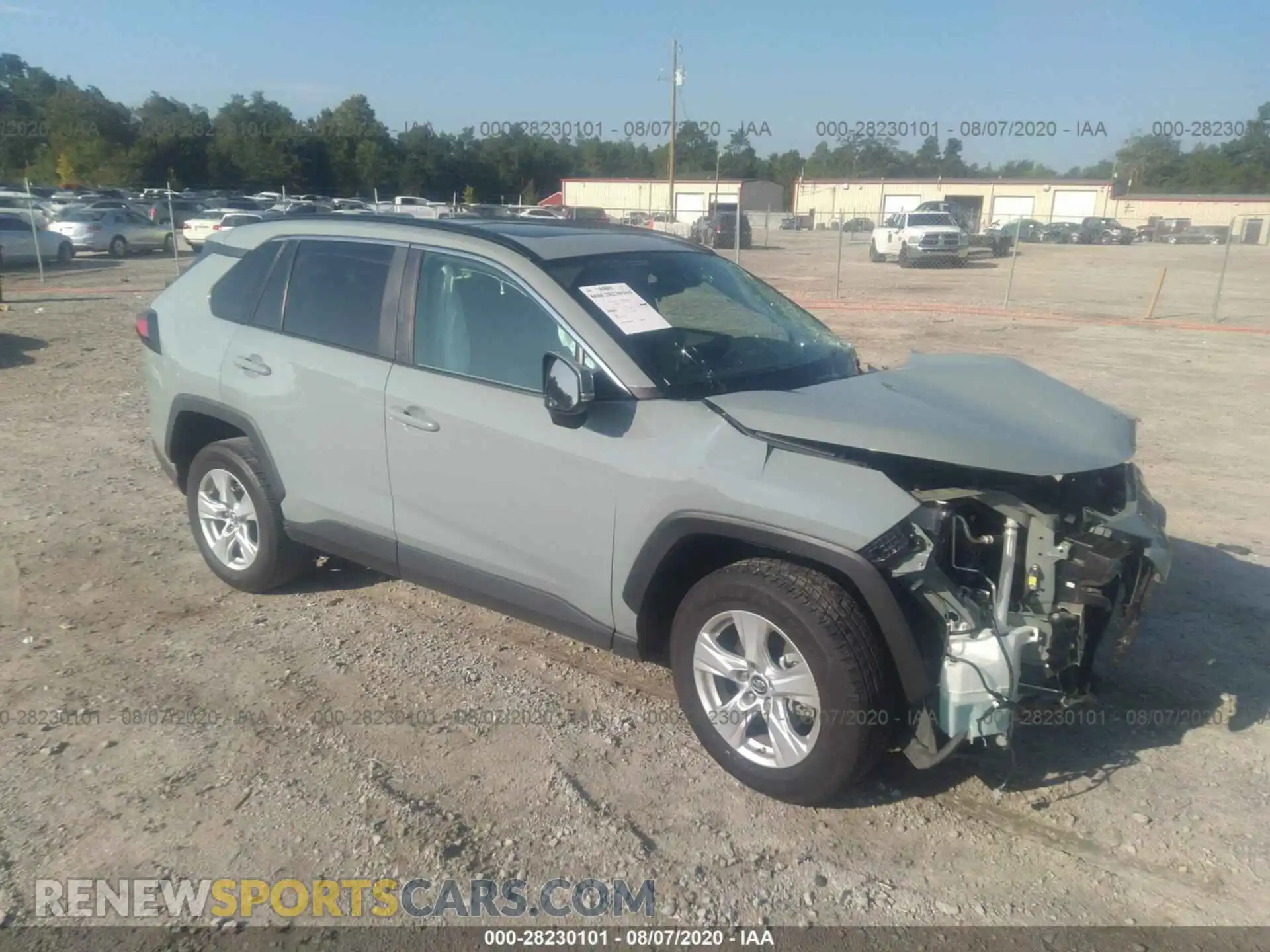 1 Photograph of a damaged car 2T3W1RFV8KC016753 TOYOTA RAV4 2019