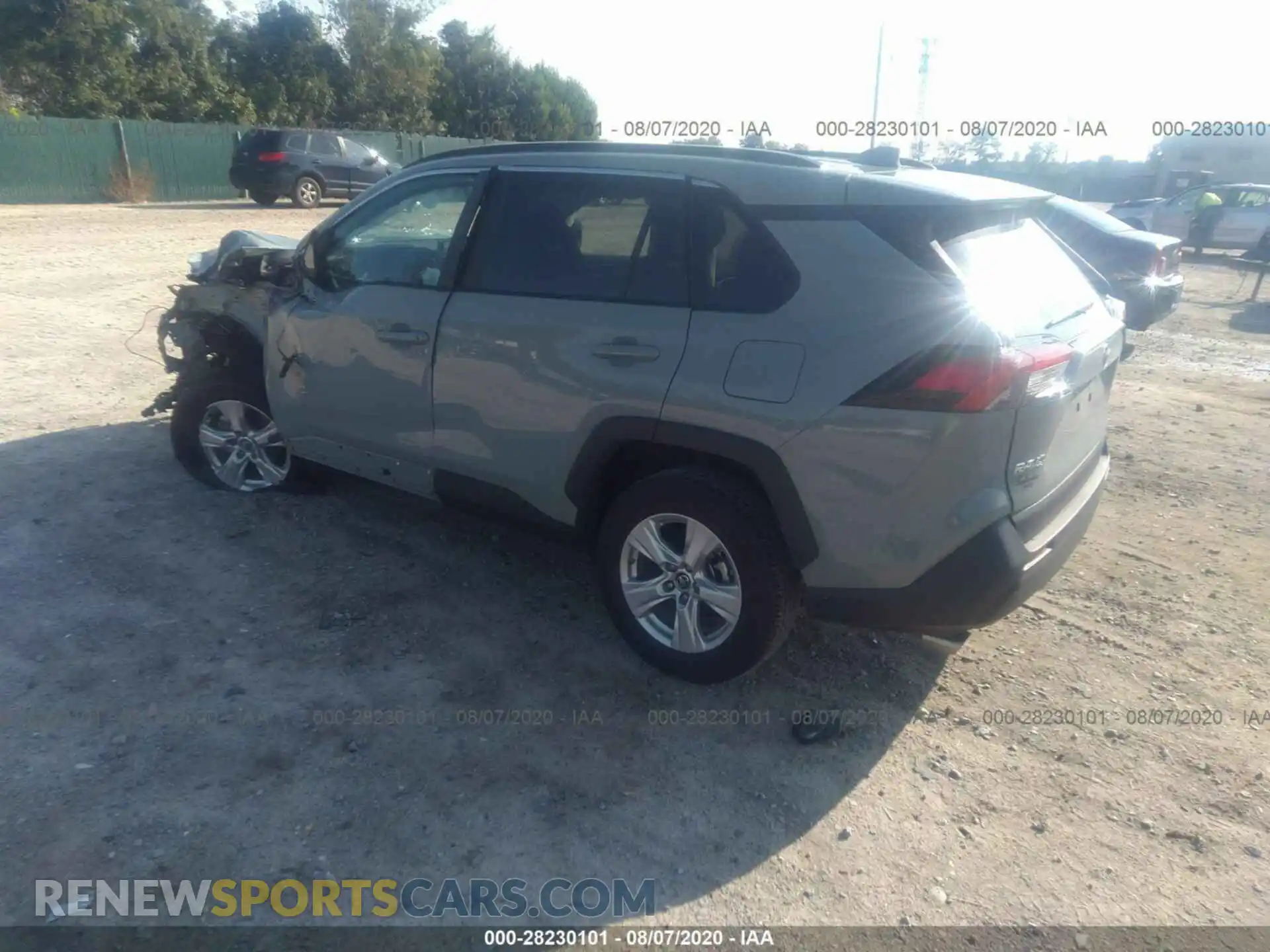 3 Photograph of a damaged car 2T3W1RFV8KC016753 TOYOTA RAV4 2019