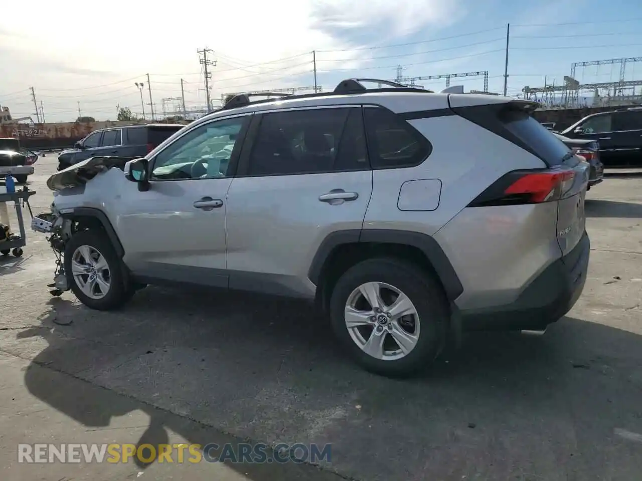 2 Photograph of a damaged car 2T3W1RFVXKC017659 TOYOTA RAV4 2019