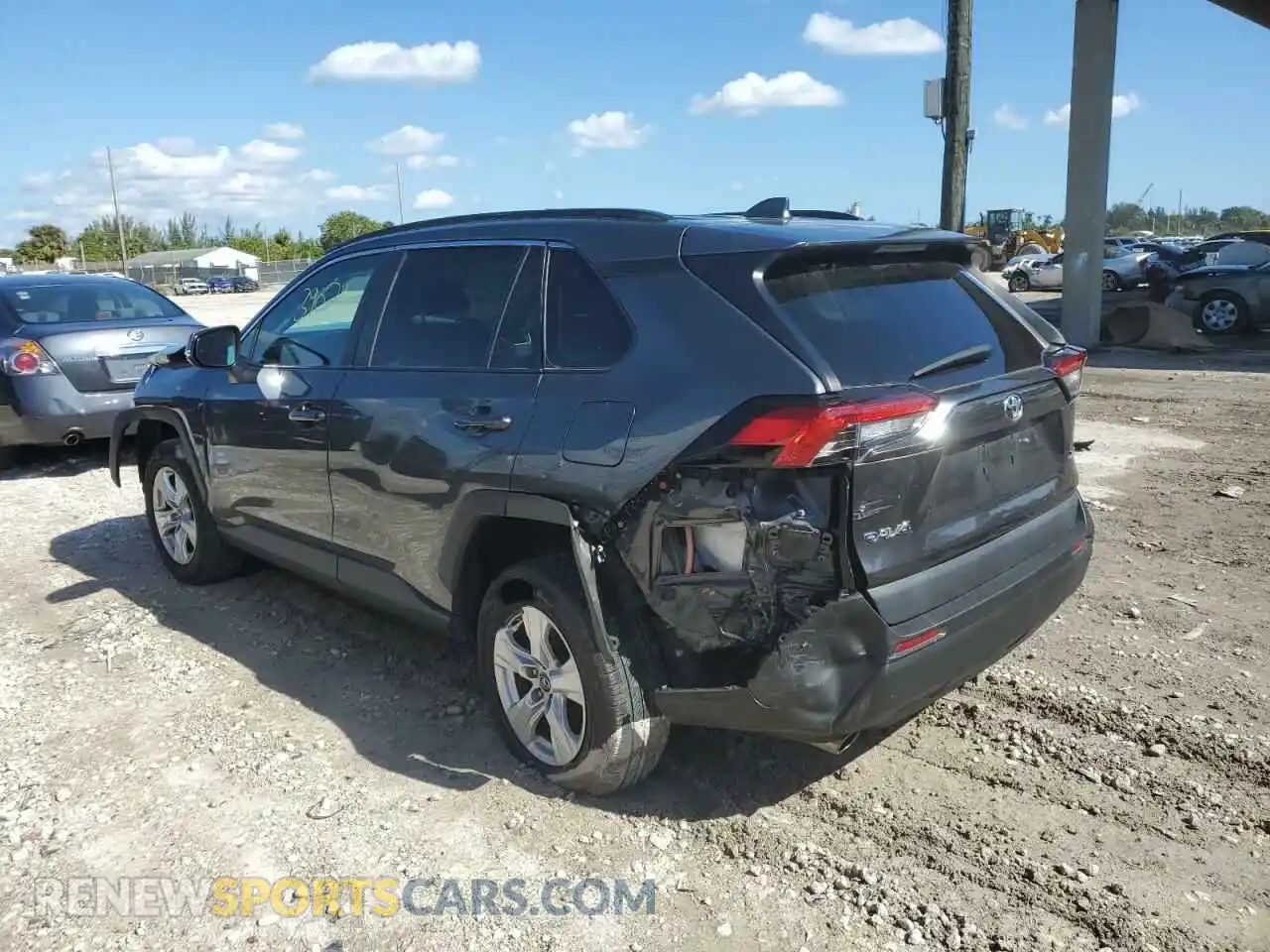 3 Photograph of a damaged car 2T3W1RFVXKC019976 TOYOTA RAV4 2019