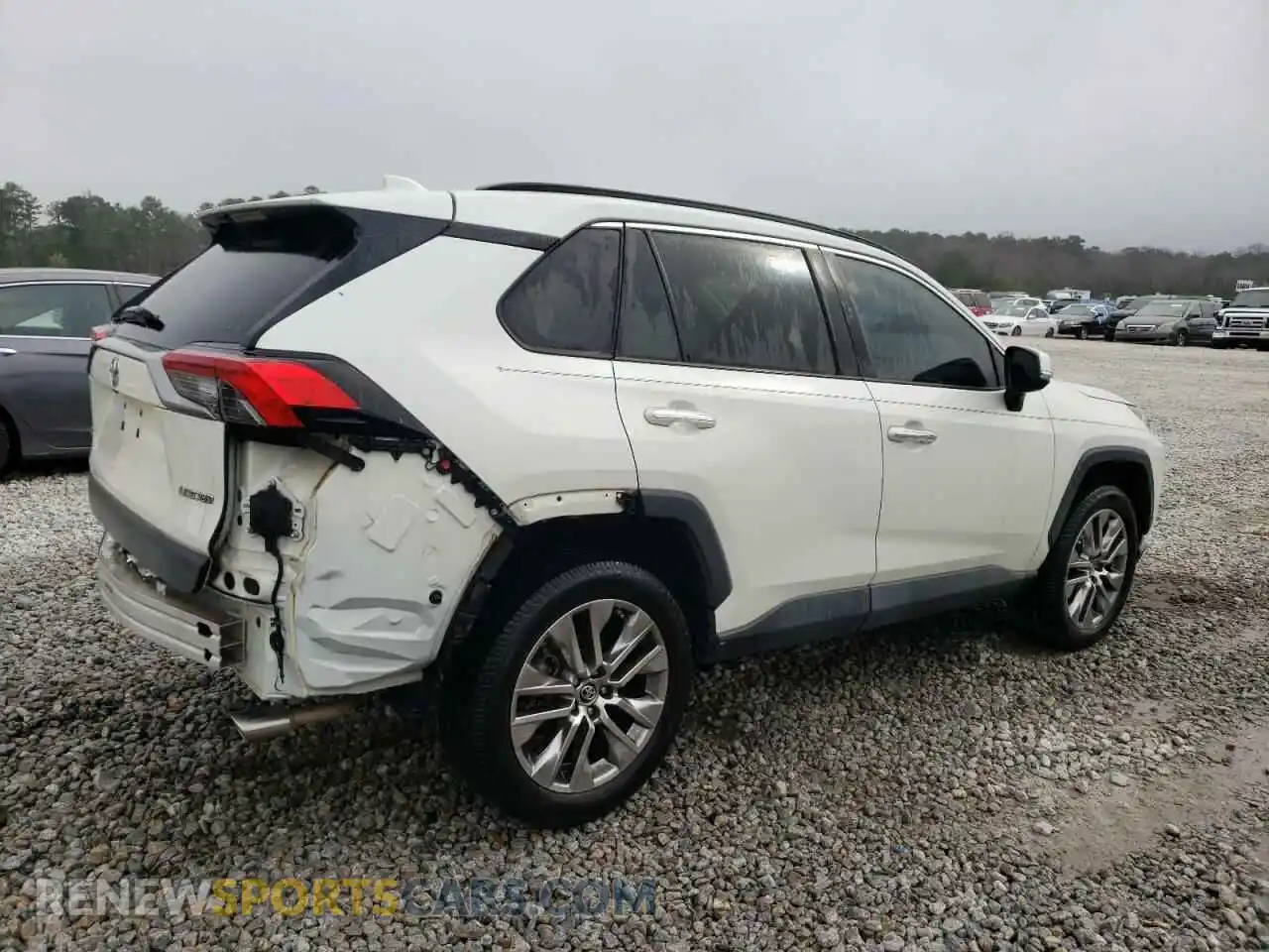 3 Photograph of a damaged car 2T3Y1RFV0KC033135 TOYOTA RAV4 2019