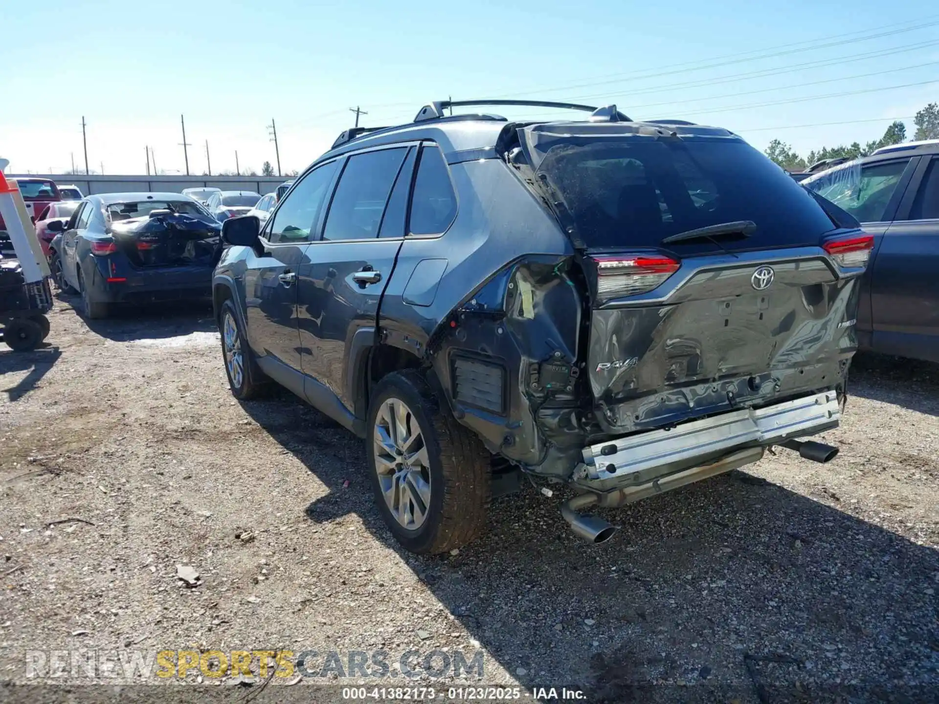 3 Photograph of a damaged car 2T3Y1RFV8KC008970 TOYOTA RAV4 2019
