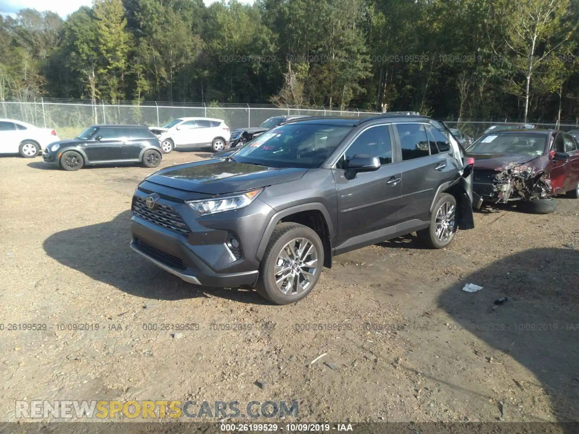 2 Photograph of a damaged car 2T3Y1RFVXKC008968 TOYOTA RAV4 2019
