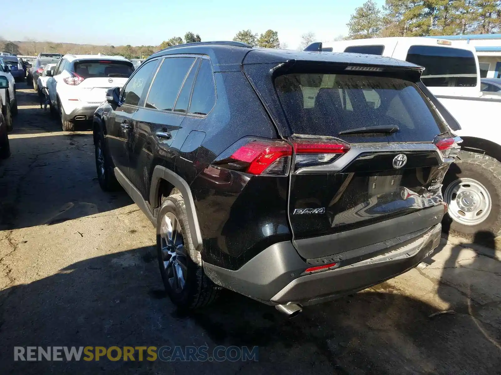 3 fotografías del automóvil dañado 2T3Y1RFVXKC010185 TOYOTA RAV4 2019