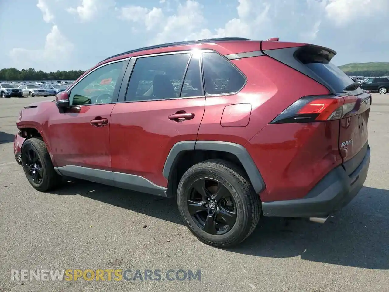2 Фотография поврежденного автомобиля JTMA1RFV0KD018700 TOYOTA RAV4 2019