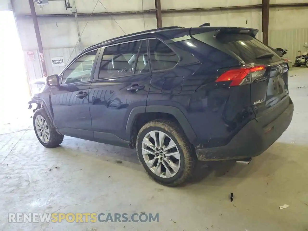 2 Photograph of a damaged car JTMA1RFV2KD033361 TOYOTA RAV4 2019