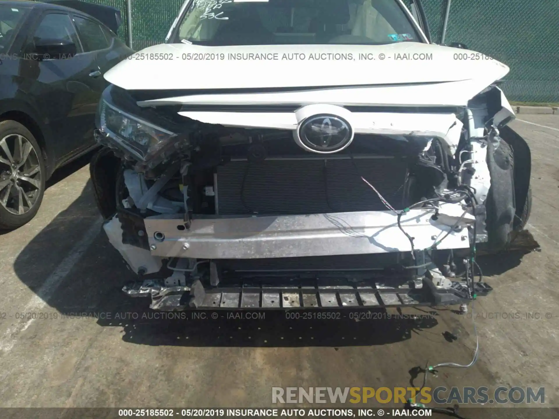 6 Photograph of a damaged car JTMA1RFV2KJ013497 TOYOTA RAV4 2019