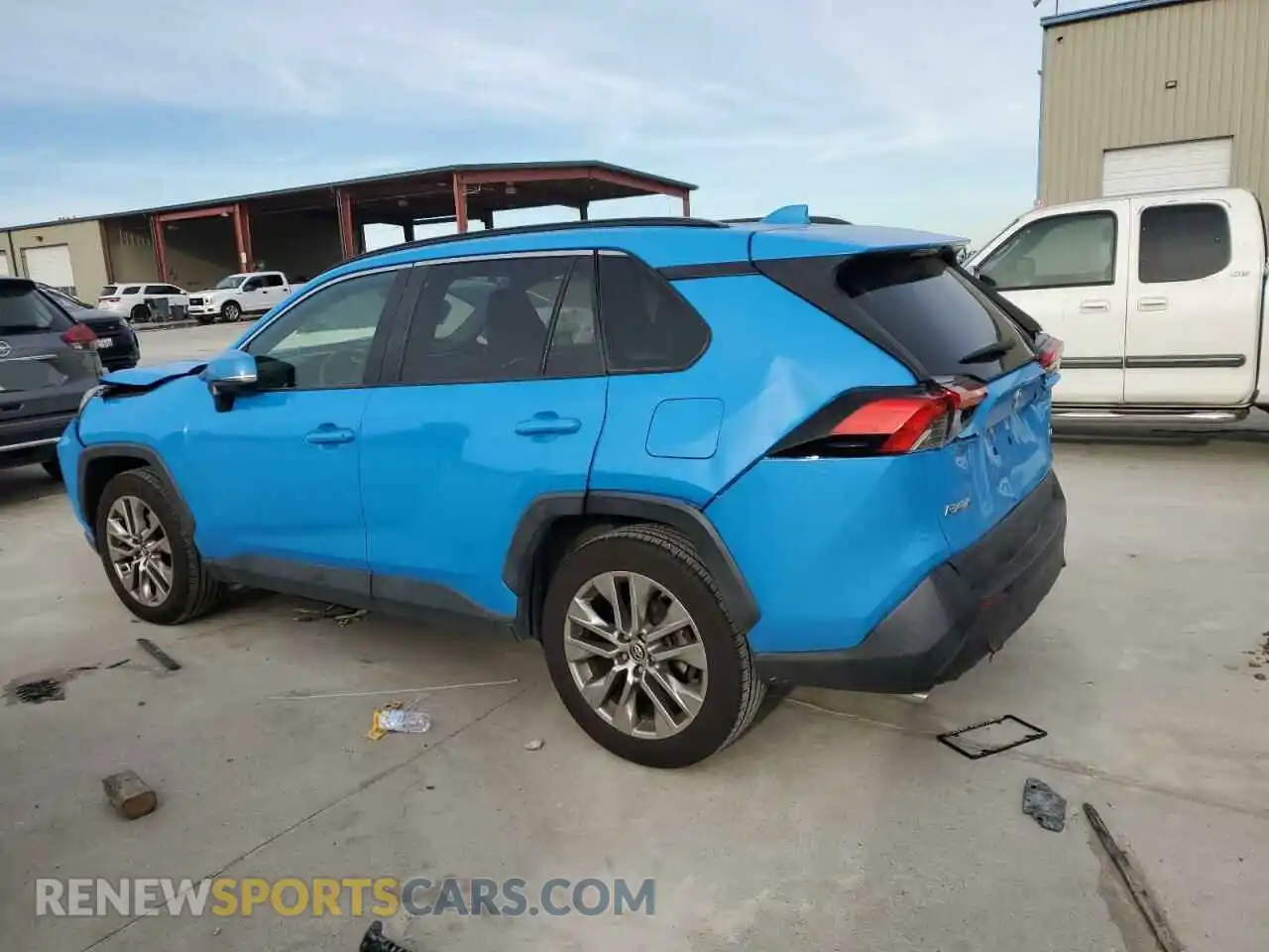 2 Фотография поврежденного автомобиля JTMC1RFV1KD013918 TOYOTA RAV4 2019