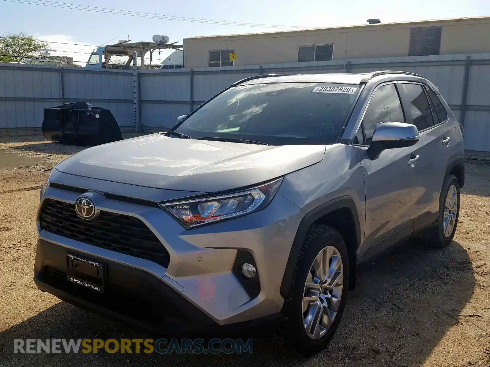 2 Photograph of a damaged car JTMC1RFV2KD035300 TOYOTA RAV4 2019