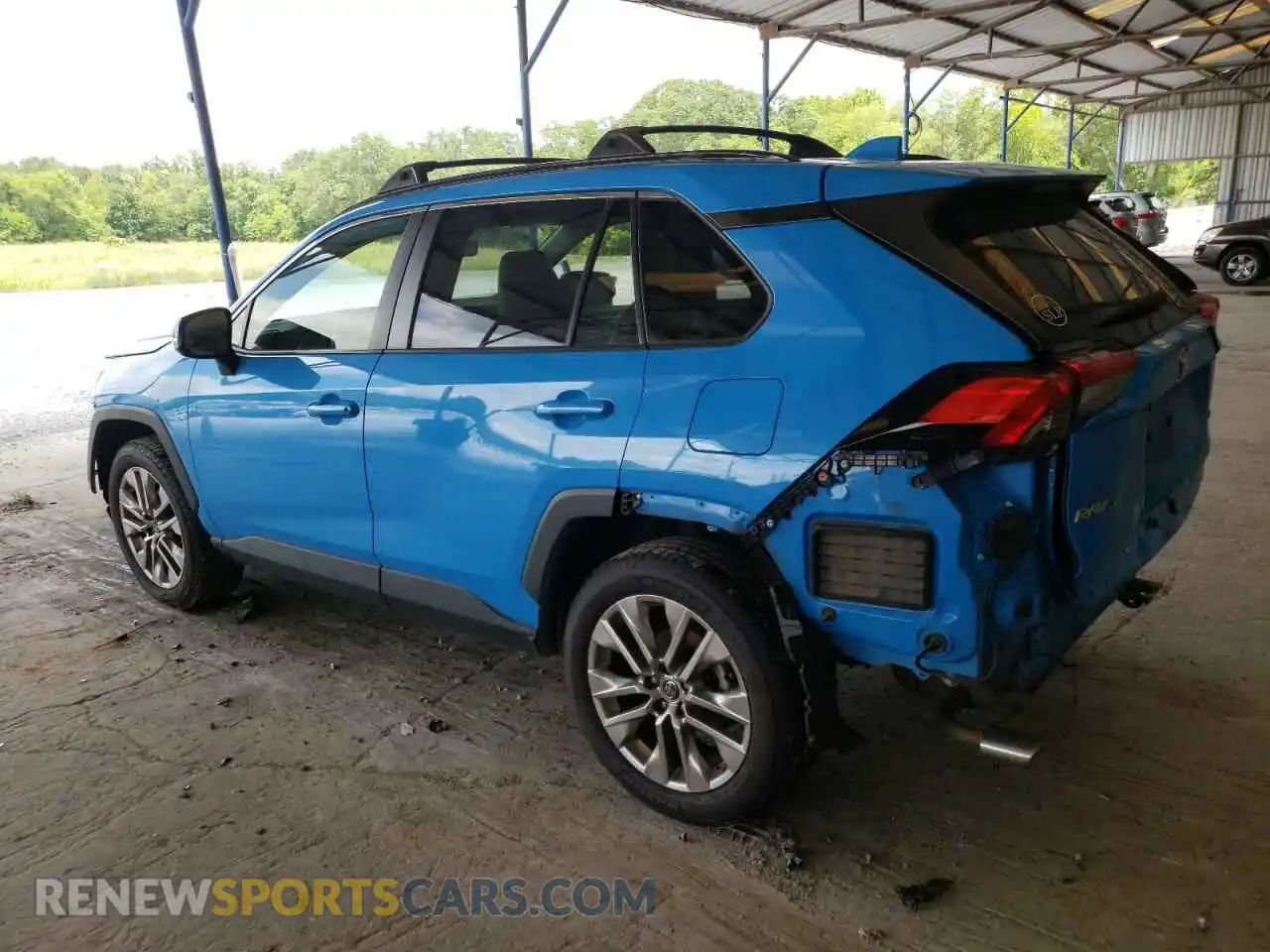2 Photograph of a damaged car JTMC1RFV4KD509232 TOYOTA RAV4 2019