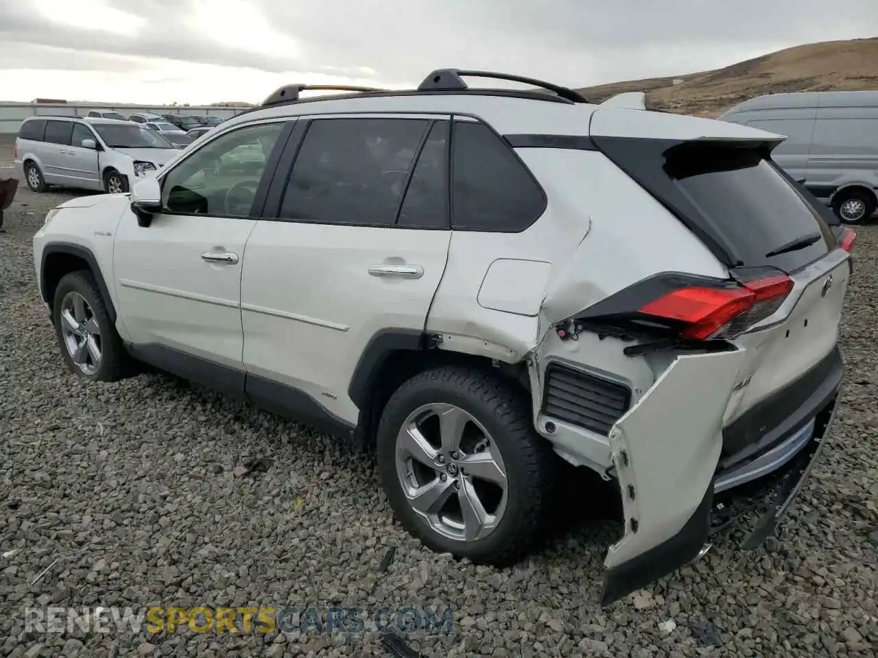 2 Photograph of a damaged car JTMDWRFV2KD511342 TOYOTA RAV4 2019