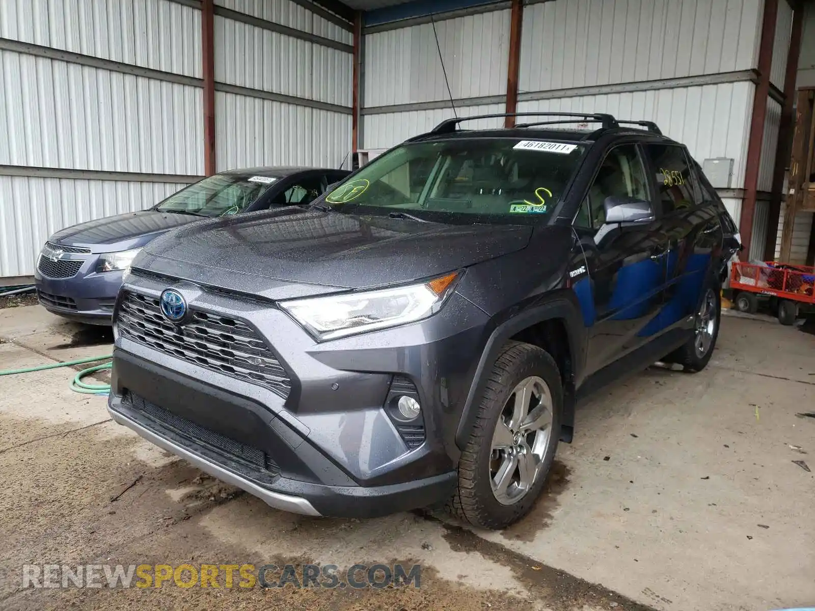 2 Photograph of a damaged car JTMDWRFV5KD502859 TOYOTA RAV4 2019