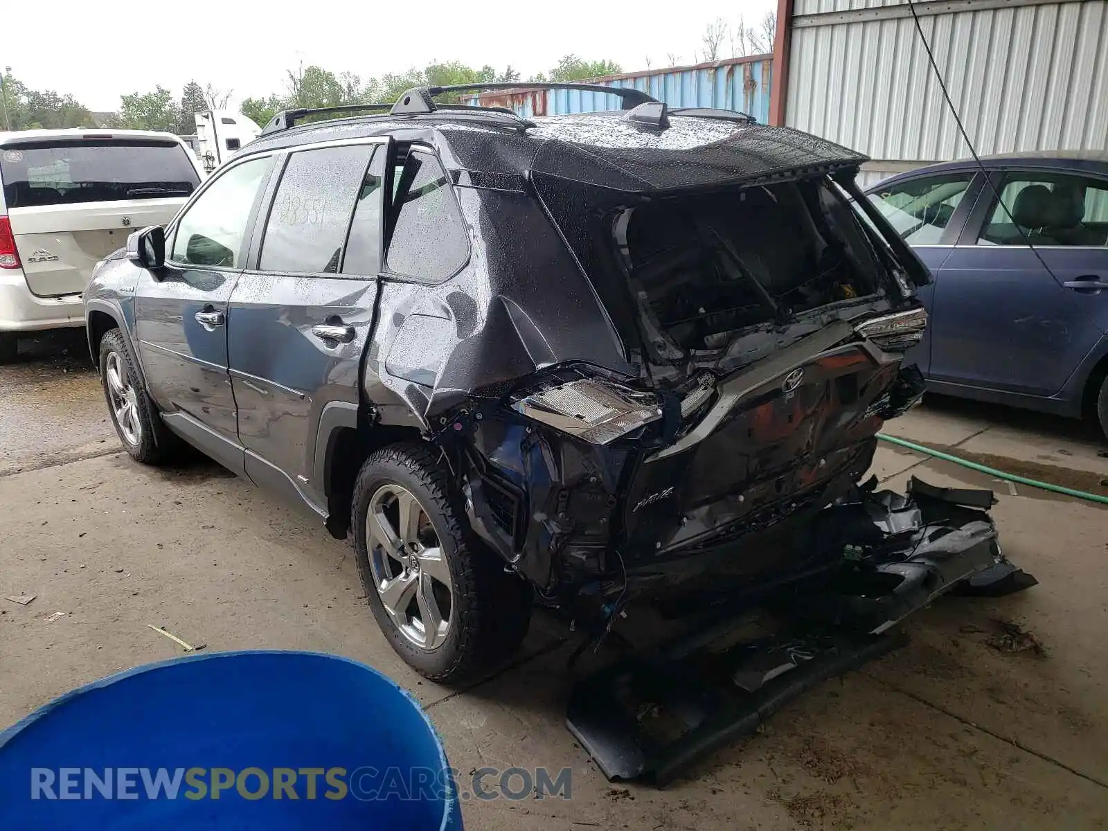 3 Photograph of a damaged car JTMDWRFV5KD502859 TOYOTA RAV4 2019