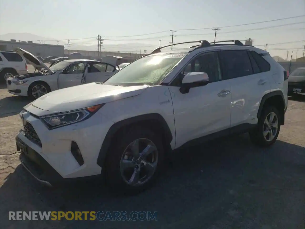 2 Photograph of a damaged car JTMDWRFV7KD035850 TOYOTA RAV4 2019
