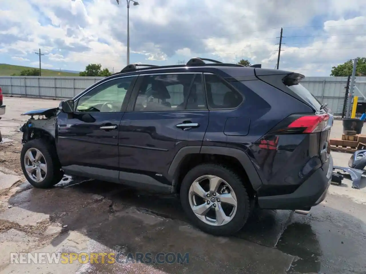 2 Photograph of a damaged car JTMDWRFV7KJ014451 TOYOTA RAV4 2019