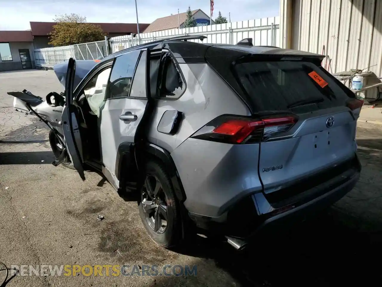 3 Photograph of a damaged car JTMEWRFV2KD501673 TOYOTA RAV4 2019