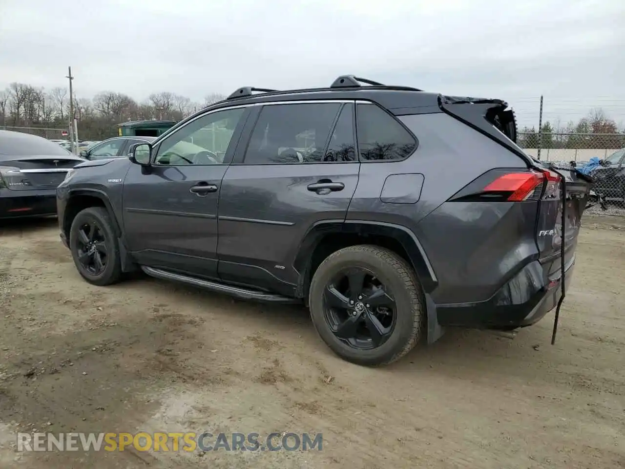 2 Photograph of a damaged car JTMEWRFV2KJ002437 TOYOTA RAV4 2019