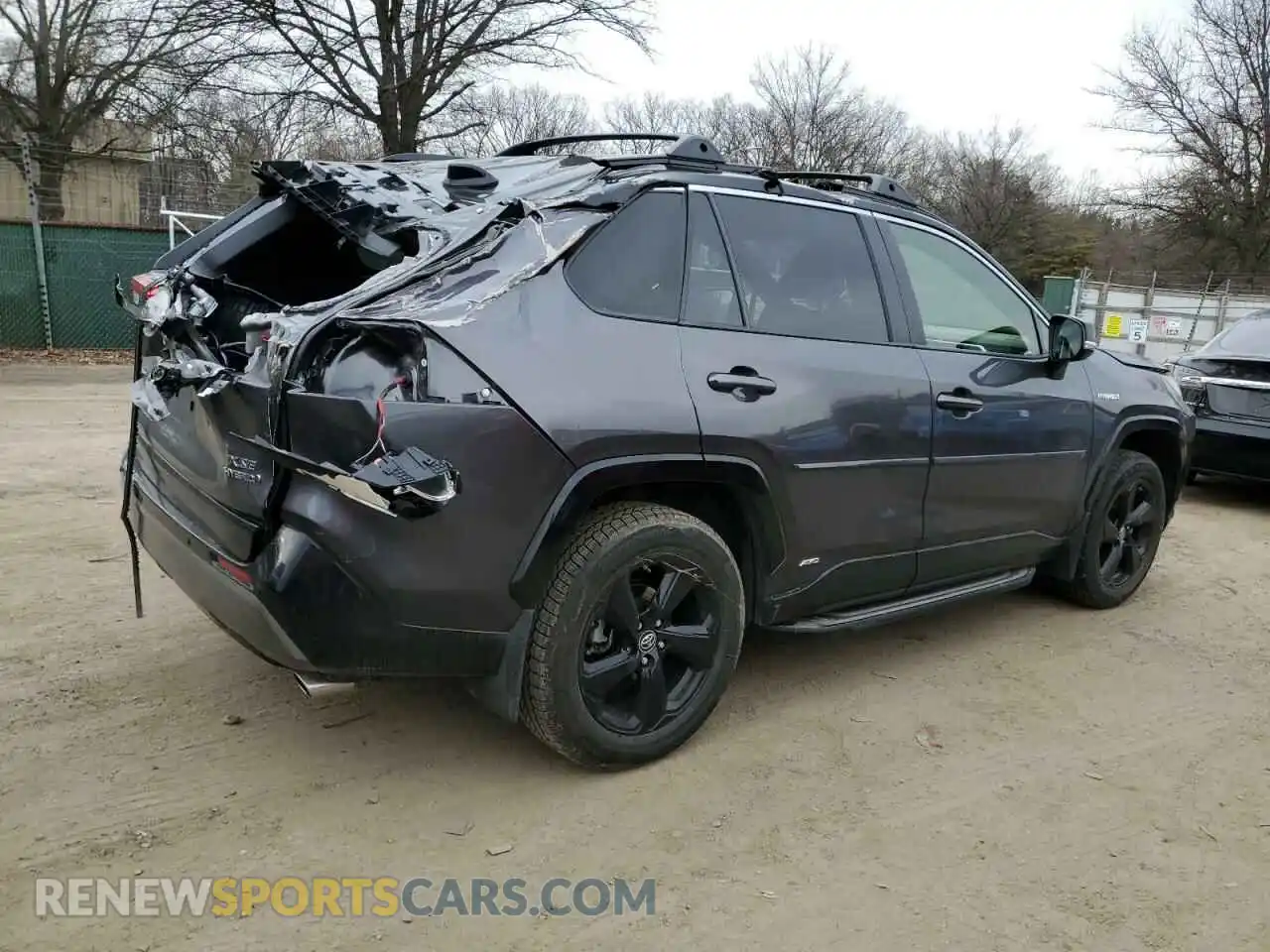 3 Photograph of a damaged car JTMEWRFV2KJ002437 TOYOTA RAV4 2019