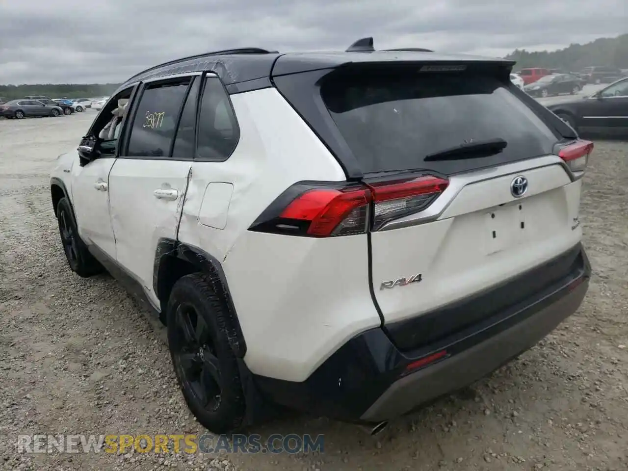 3 Photograph of a damaged car JTMEWRFV5KD506012 TOYOTA RAV4 2019