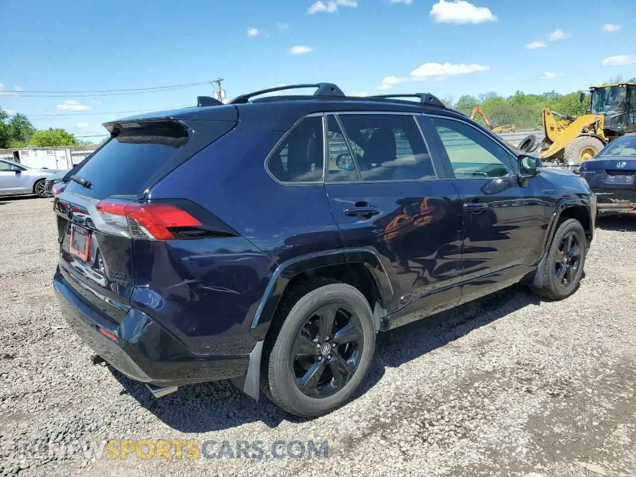 3 Photograph of a damaged car JTMEWRFV5KD514272 TOYOTA RAV4 2019