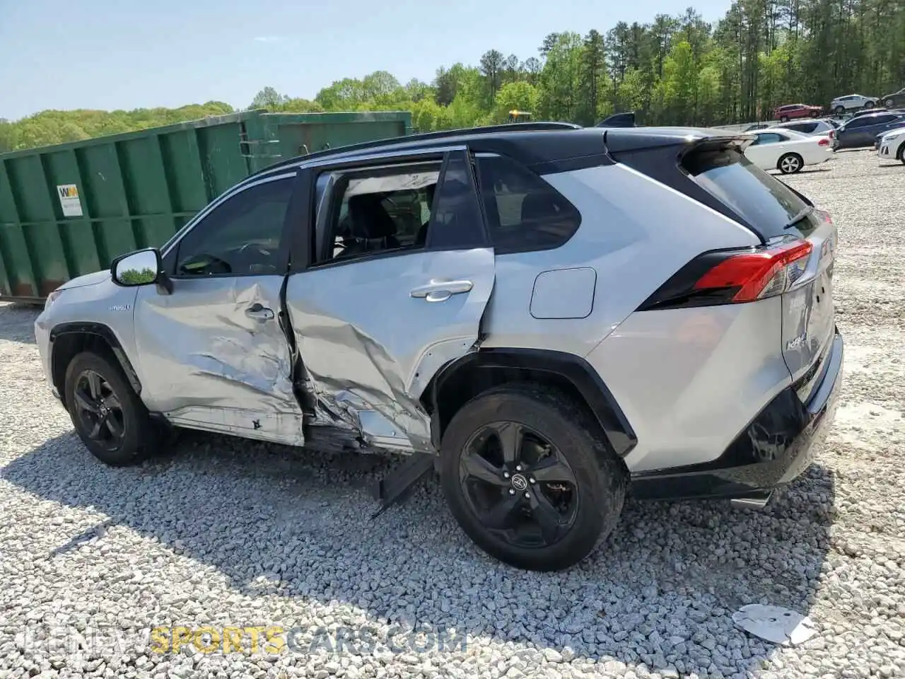 2 Фотография поврежденного автомобиля JTMEWRFV6KJ006362 TOYOTA RAV4 2019