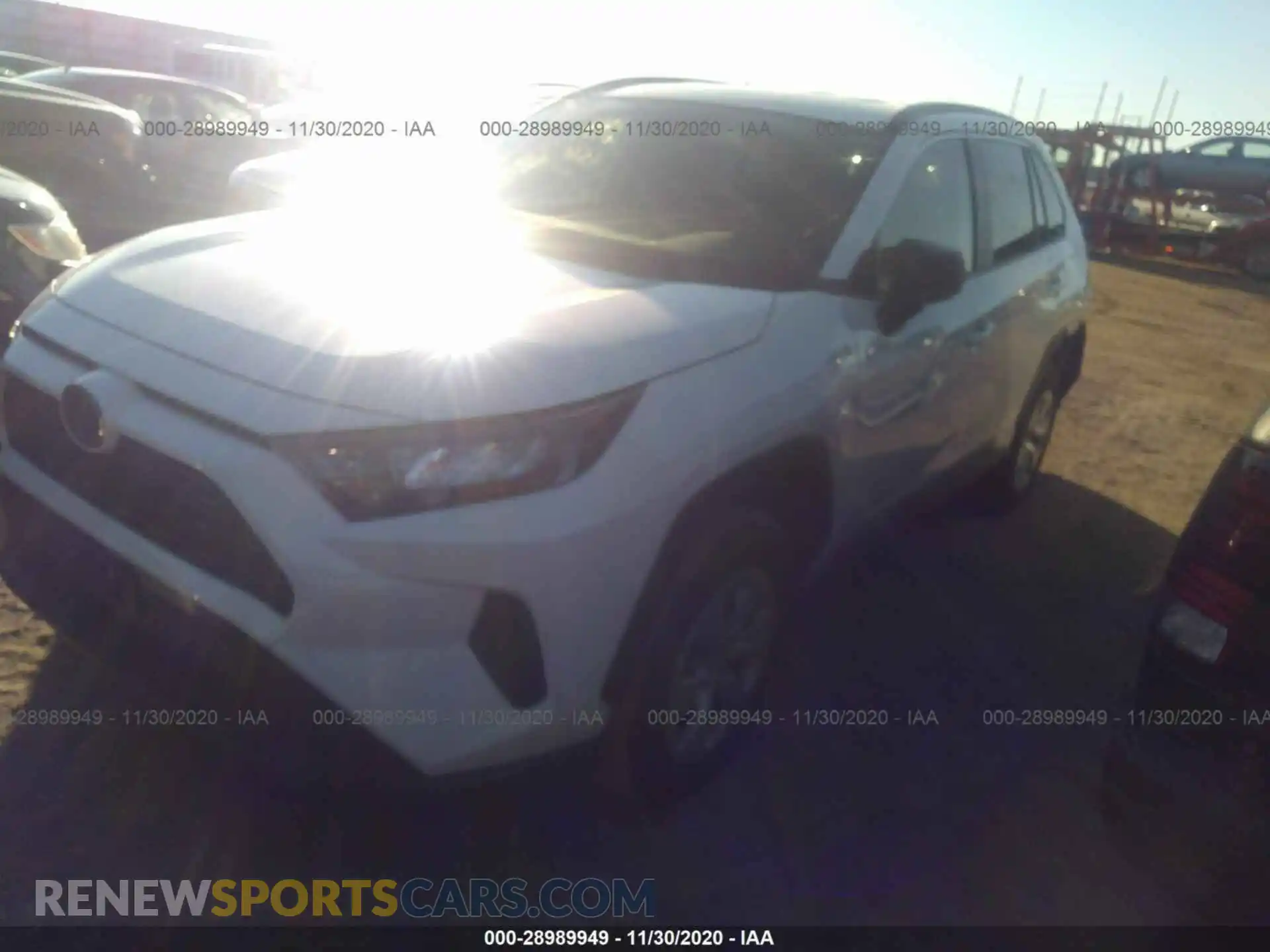 2 Photograph of a damaged car JTMF1RFV0KD045255 TOYOTA RAV4 2019