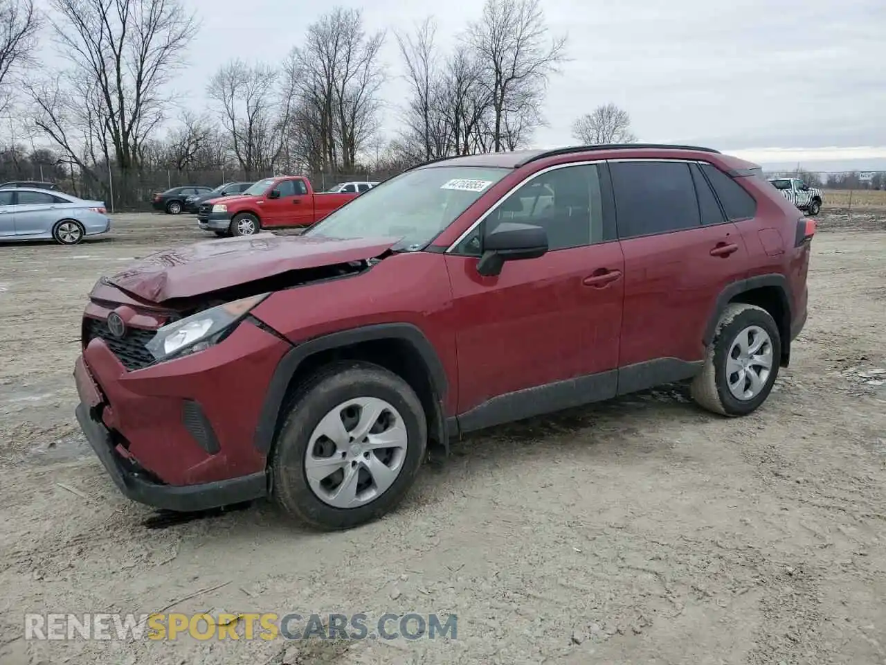 1 Фотография поврежденного автомобиля JTMF1RFV0KD502484 TOYOTA RAV4 2019