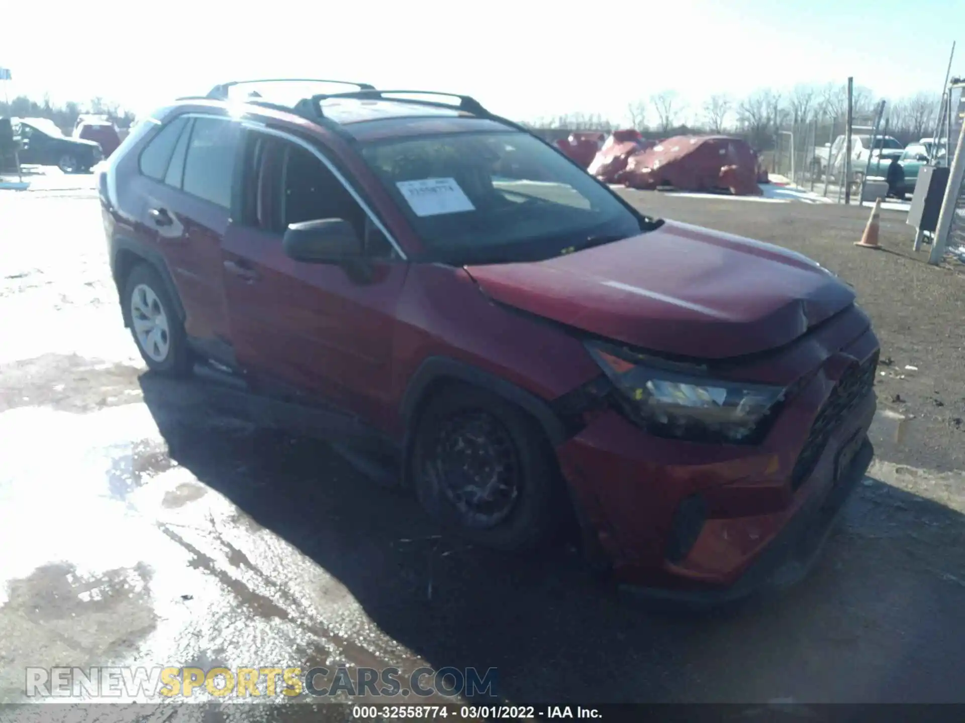 1 fotografías del automóvil dañado JTMF1RFV0KD502839 TOYOTA RAV4 2019