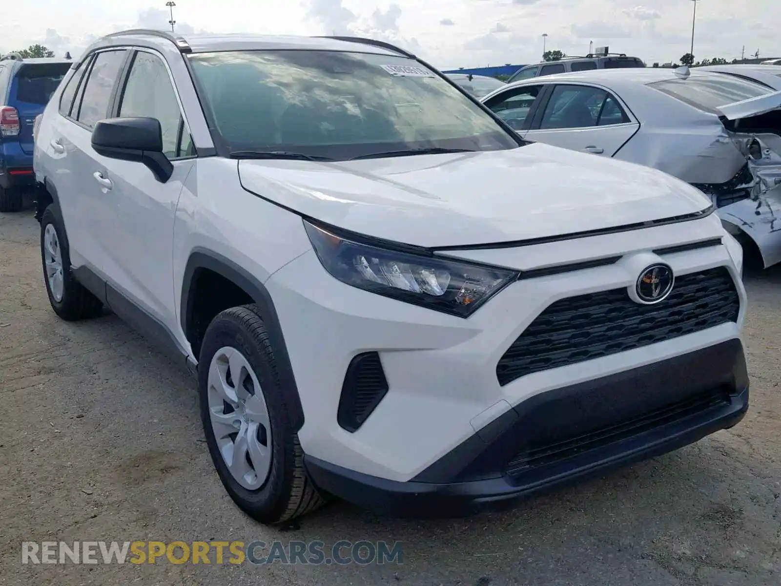 1 fotografías del automóvil dañado JTMF1RFV0KJ014203 TOYOTA RAV4 2019