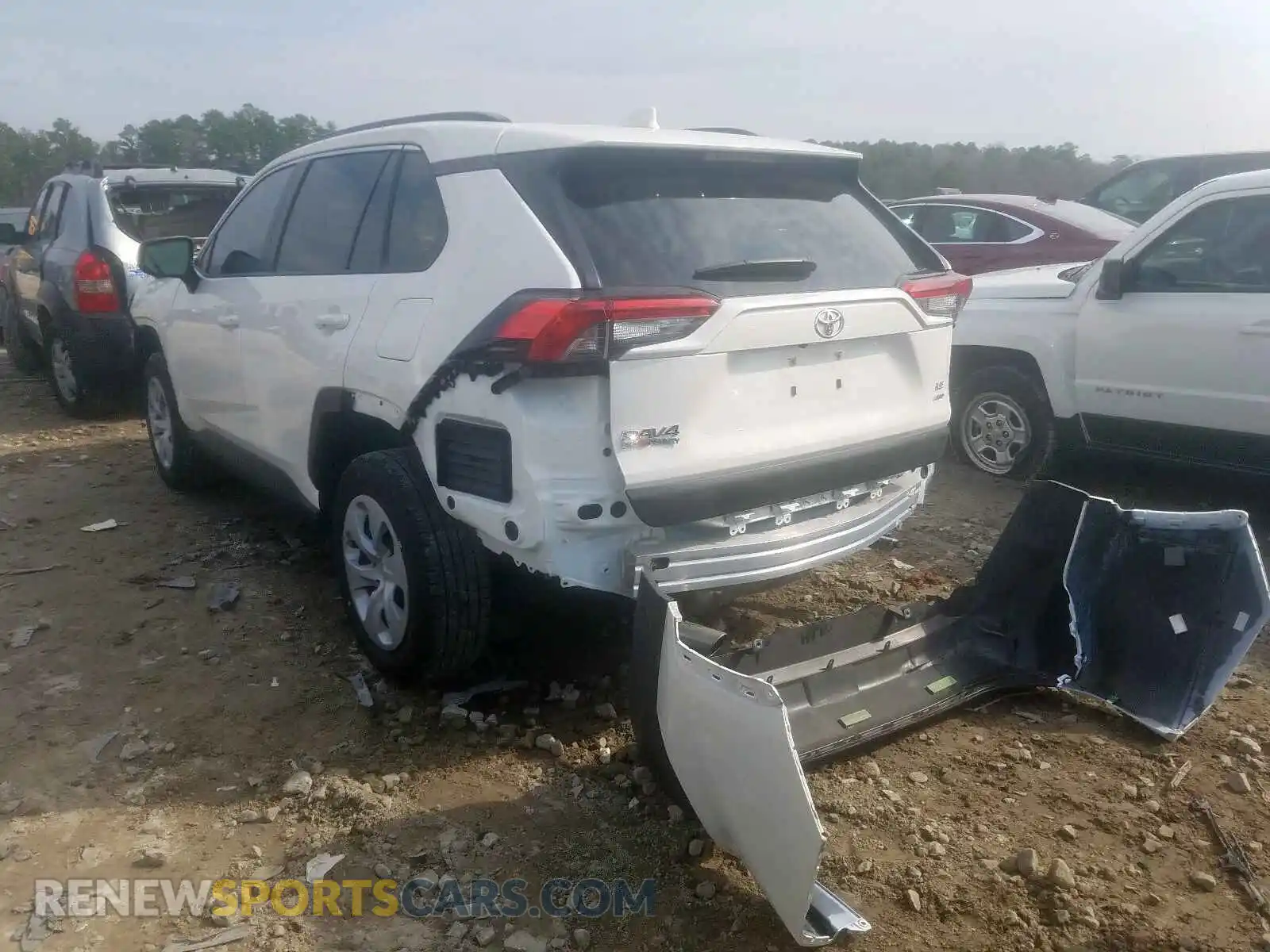 3 Photograph of a damaged car JTMF1RFV1KD027802 TOYOTA RAV4 2019