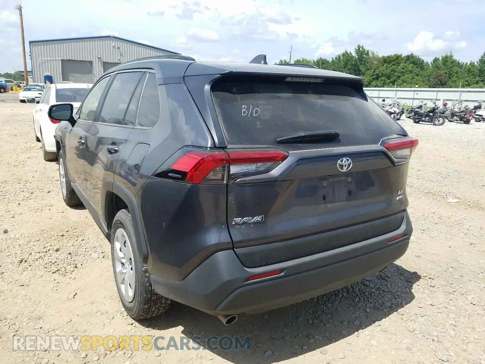 3 Photograph of a damaged car JTMF1RFV2KD006134 TOYOTA RAV4 2019