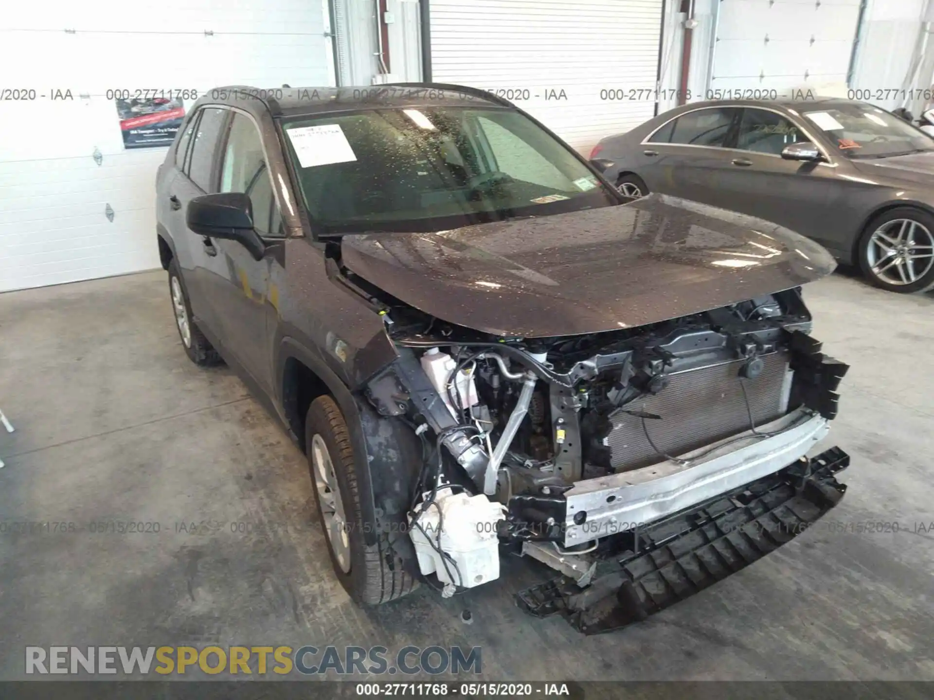 1 Photograph of a damaged car JTMF1RFV2KD009079 TOYOTA RAV4 2019