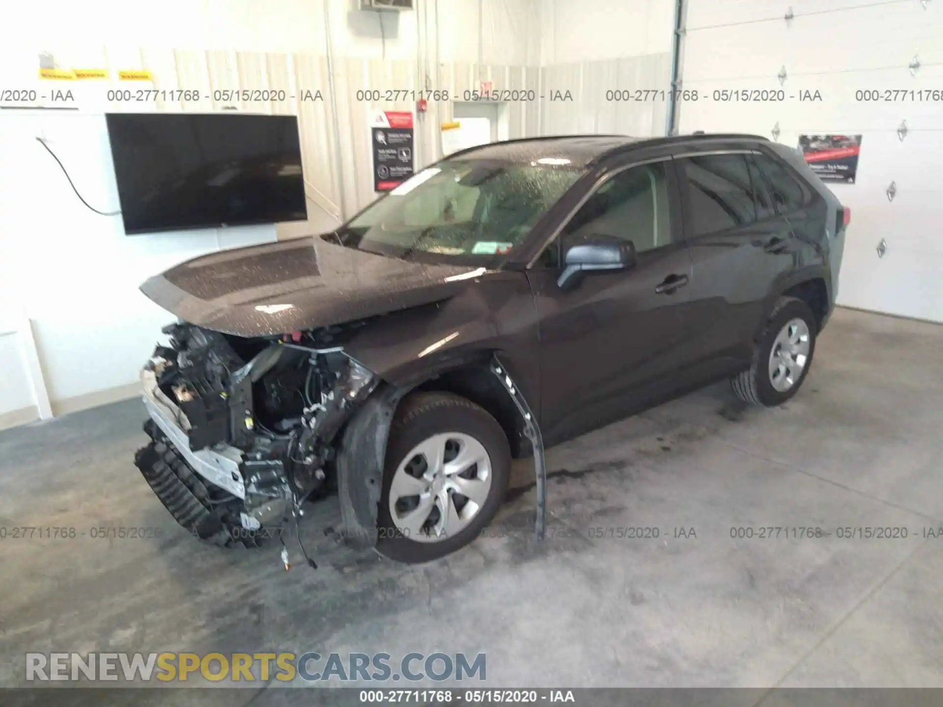 2 Photograph of a damaged car JTMF1RFV2KD009079 TOYOTA RAV4 2019