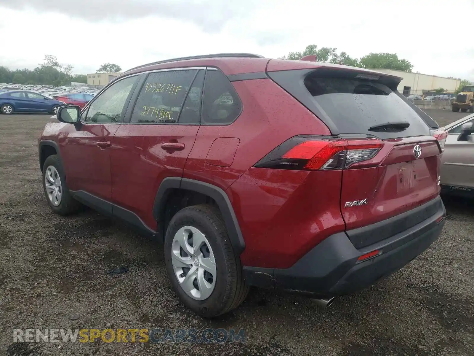 3 Photograph of a damaged car JTMF1RFV3KD008751 TOYOTA RAV4 2019