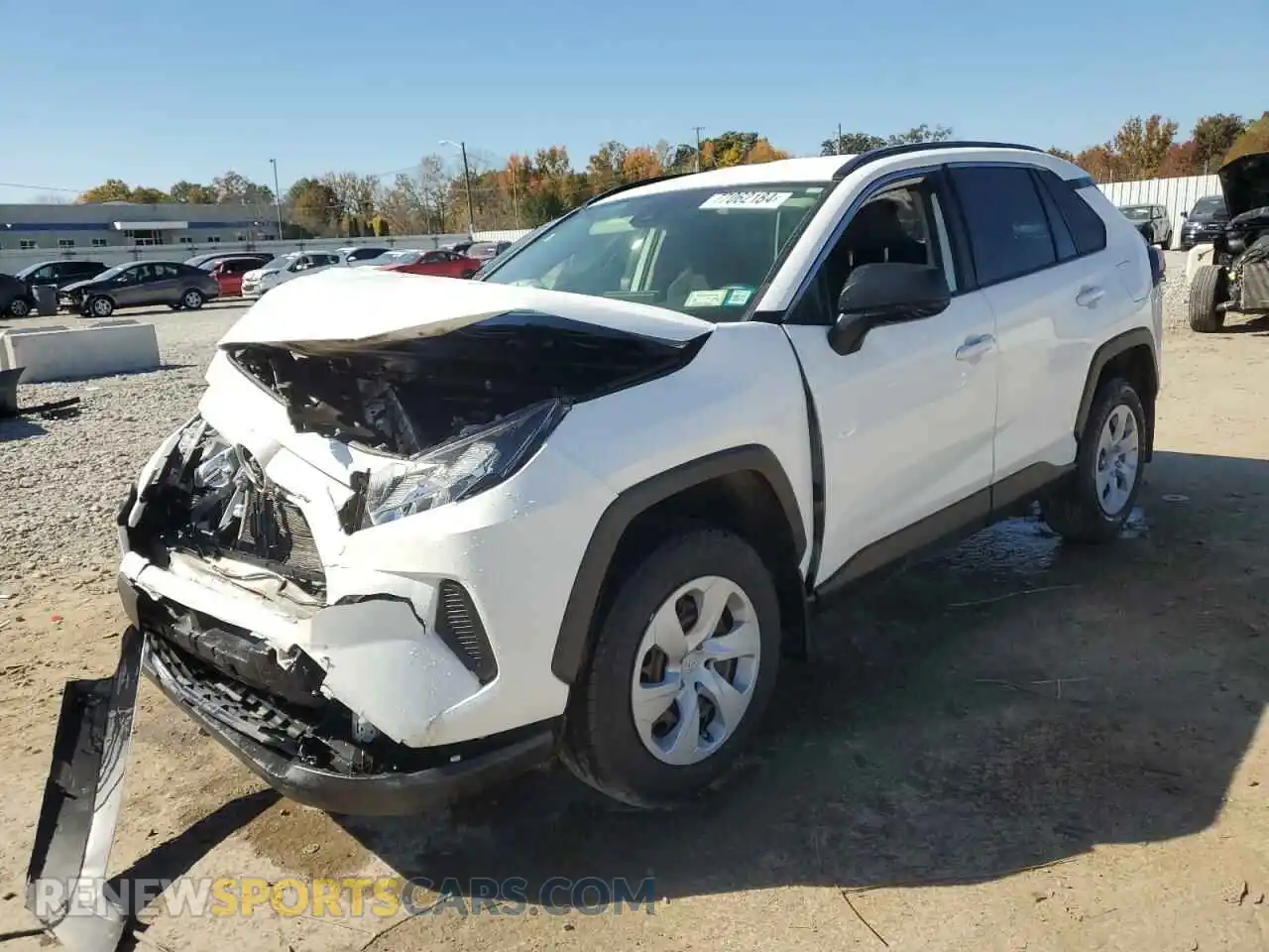 1 Photograph of a damaged car JTMF1RFV3KD043452 TOYOTA RAV4 2019