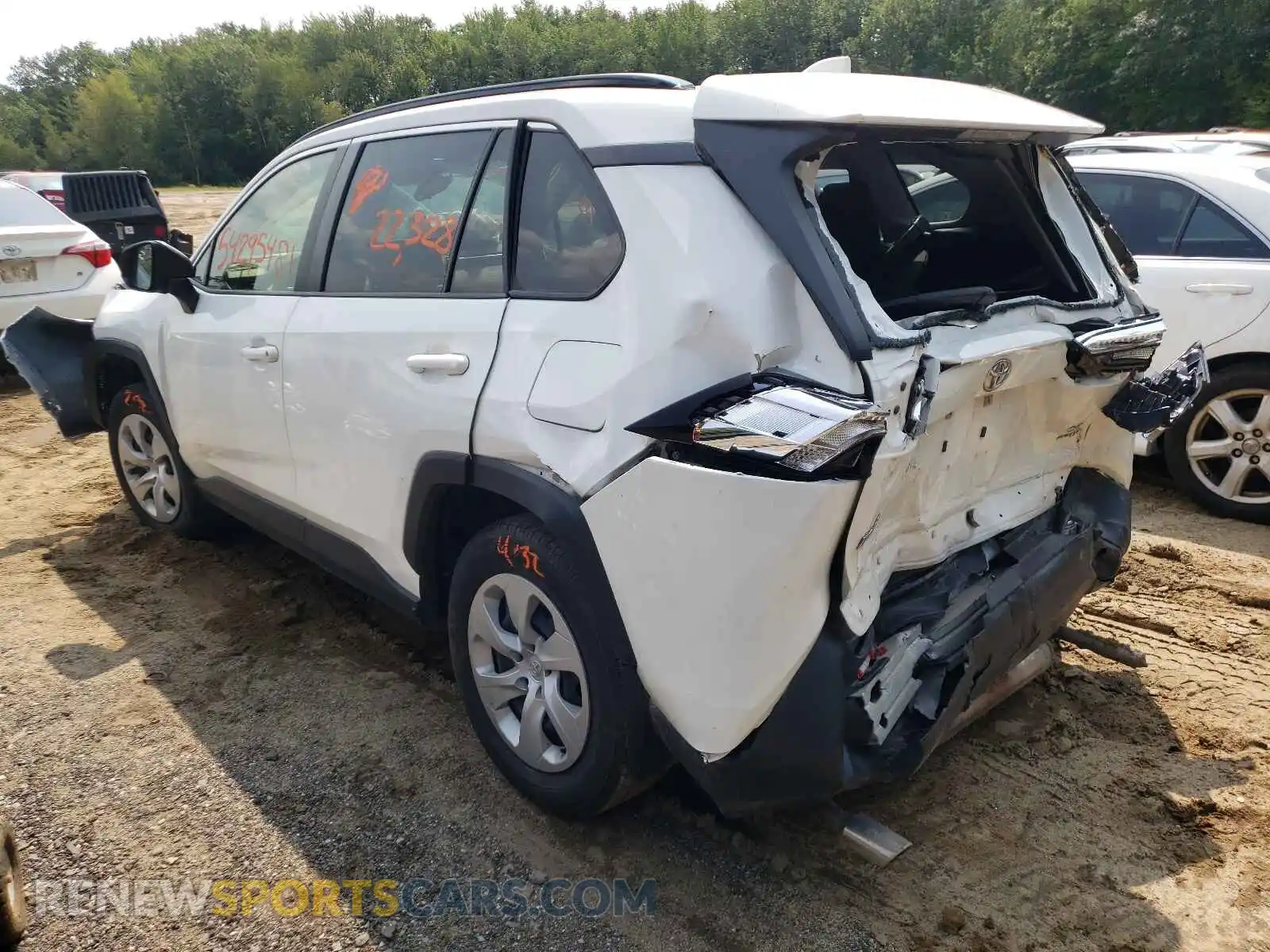 3 Photograph of a damaged car JTMF1RFV3KJ010503 TOYOTA RAV4 2019
