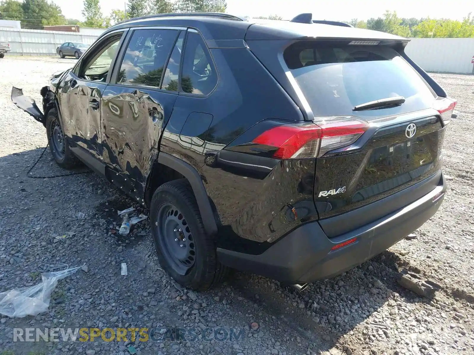 3 Фотография поврежденного автомобиля JTMF1RFV4KD007513 TOYOTA RAV4 2019