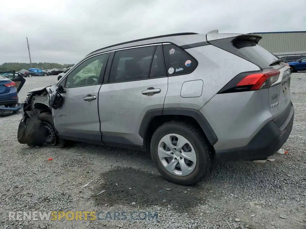 2 Фотография поврежденного автомобиля JTMF1RFV4KD027177 TOYOTA RAV4 2019