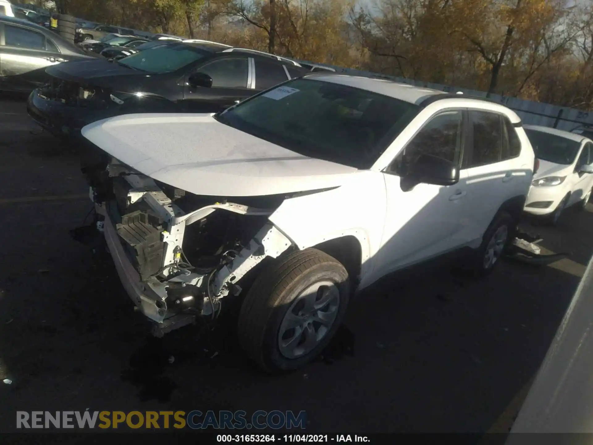 2 Photograph of a damaged car JTMF1RFV4KD030337 TOYOTA RAV4 2019