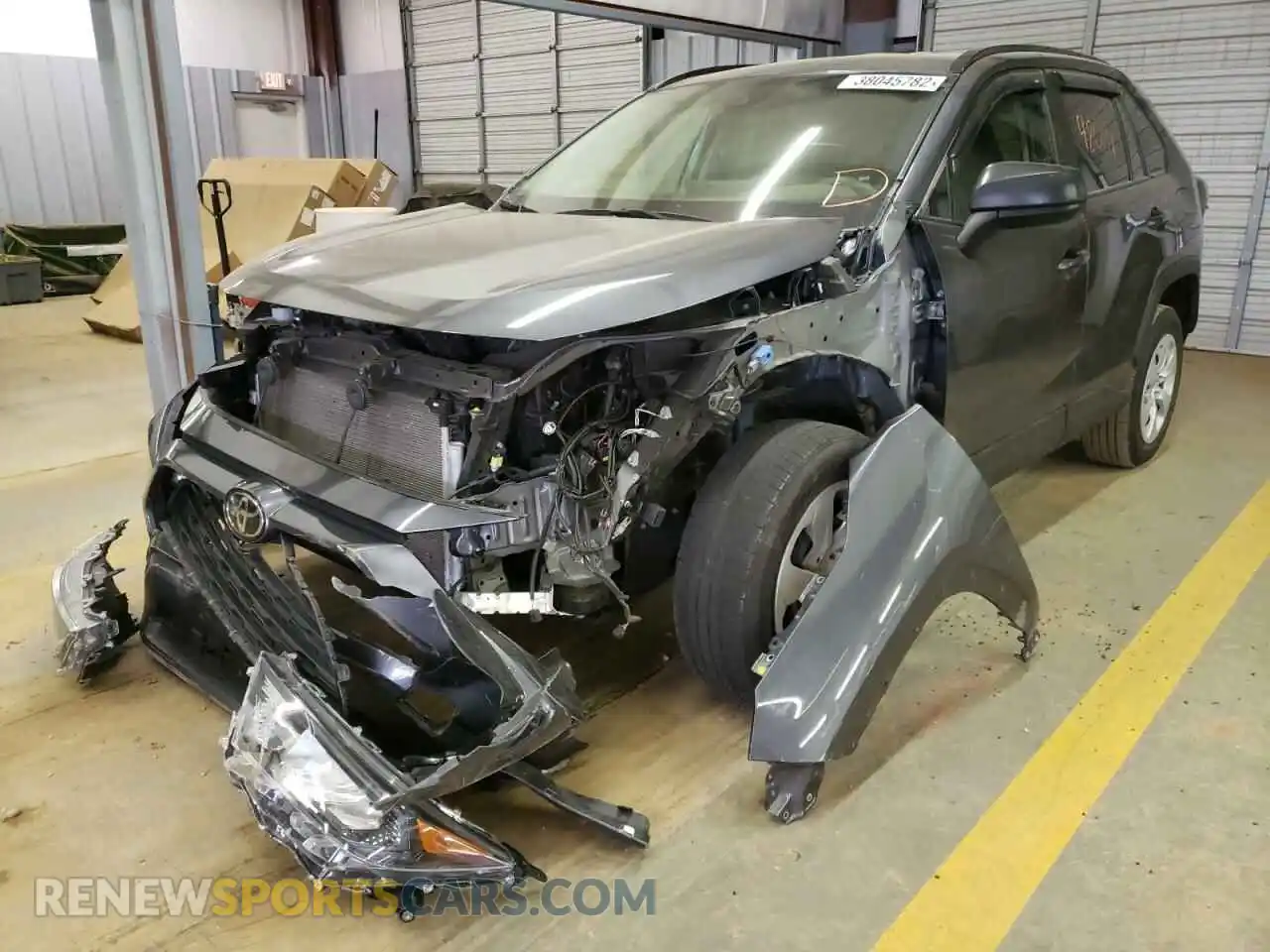 2 Photograph of a damaged car JTMF1RFV5KD009402 TOYOTA RAV4 2019